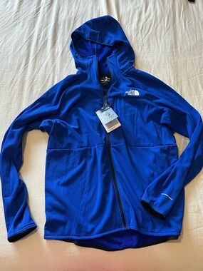 The North Face Summit Series Futurefleece Full Zip Hoodie Blue XL NWT